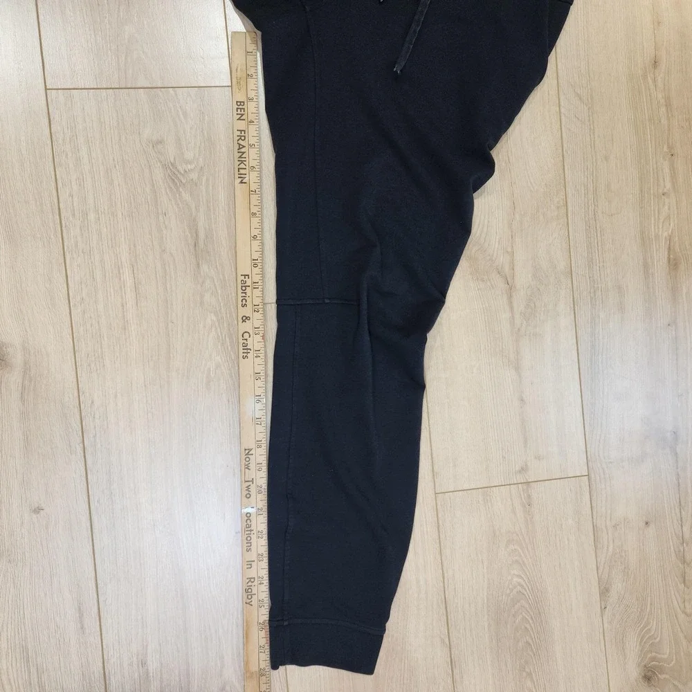 Lululemon City Sweat‎ Jogger Pants Mens Medium Black Sweatpants Drawstring
